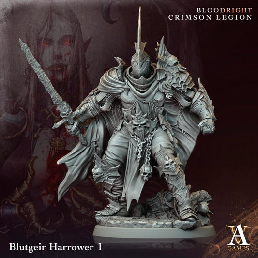 3D Printed Blutgeir Harrower by Archvillain Games