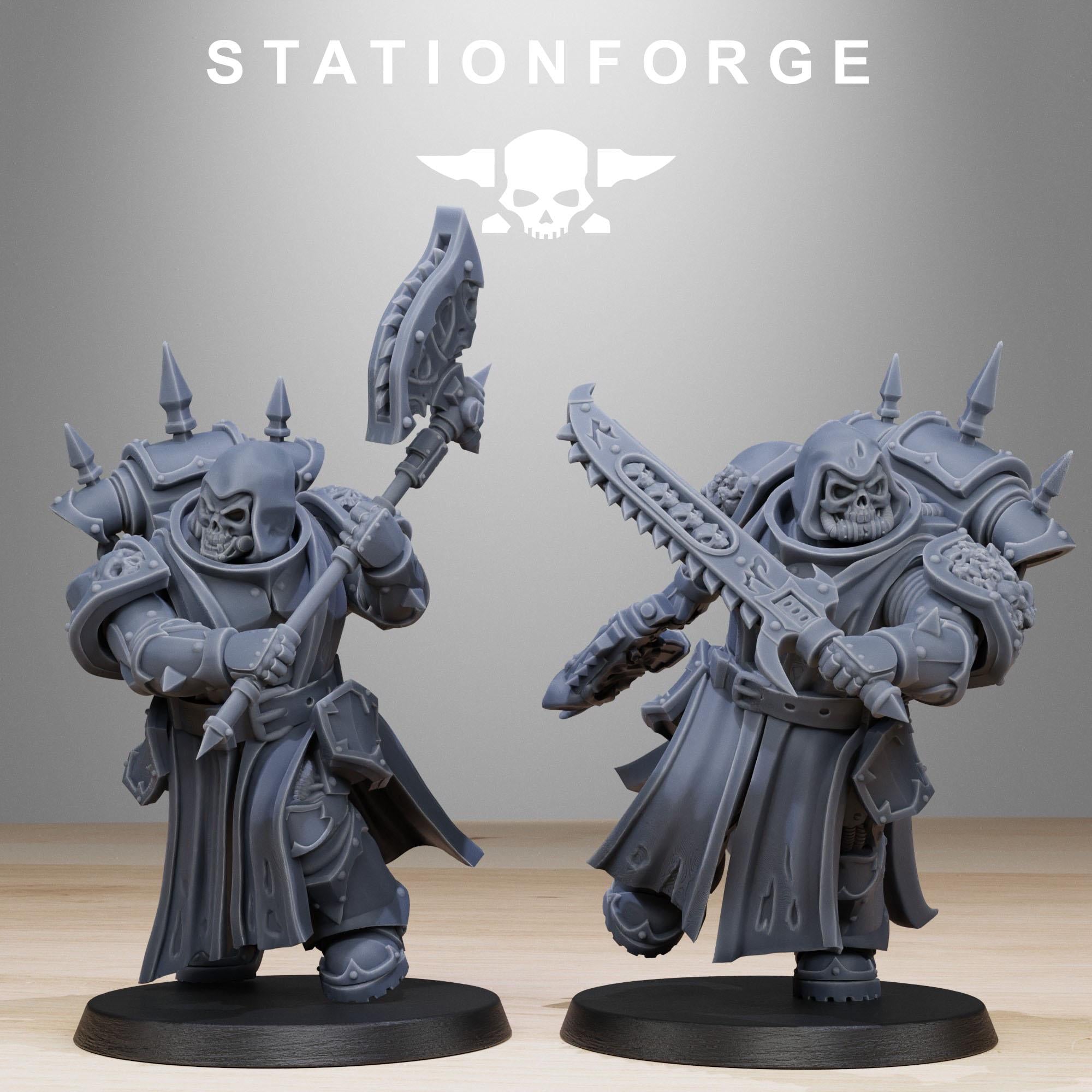 3D Printed Corrupted Socratis Squad by StationForge Miniatures