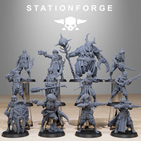3D Printed Corrupted Guard Lechers by StationForge Miniatures