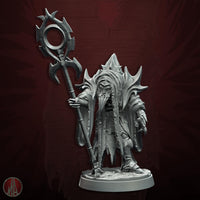 3D printed Orc Warlocks by Monolith Arts