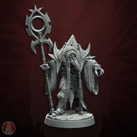 3D printed Orc Warlocks by Monolith Arts