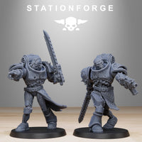 3D Printed Socratis Zombies by StationForge Miniatures