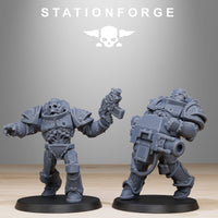 3D Printed Socratis Zombies by StationForge Miniatures