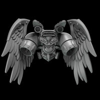 3d Printed Crimson Lords Jetpack Set by Greytide Studio