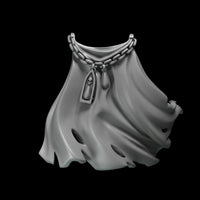 3d Printed Crimson Lords Big Cloaks x4 by Greytide Studio