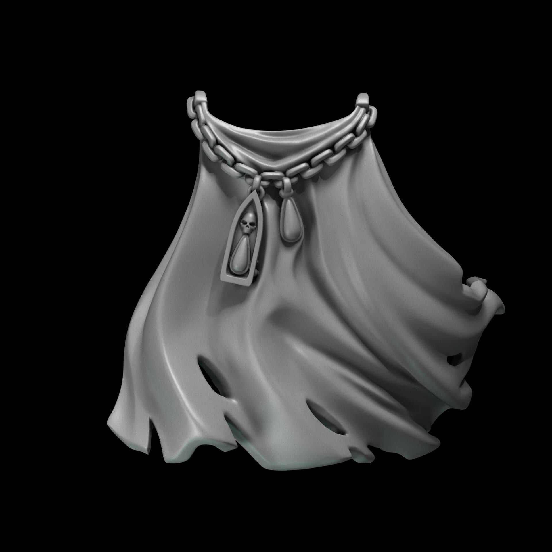 3d Printed Crimson Lords Big Cloaks x4 by Greytide Studio