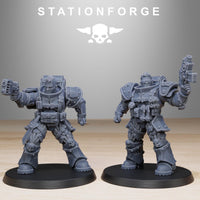3D Printed Socratis Scouts by StationForge Miniatures