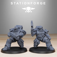 3D Printed Socratis Scouts by StationForge Miniatures