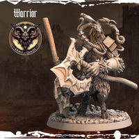3D Printed Chaos Beast Warriors by Monolith Arts
