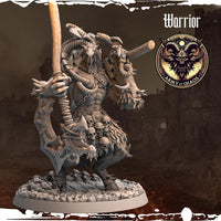 3D Printed Chaos Beast Warriors by Monolith Arts