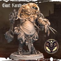 3D Printed Chaos Beast Giants by Monolith Arts