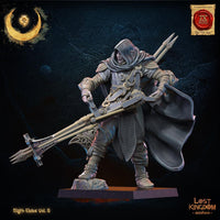 3d Printed Night Elf Arbalest Hero by Lost Kingdom Miniatures