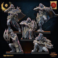 3d Printed Night Elf Arbalest Regiment x10 by Lost Kingdom Miniatures