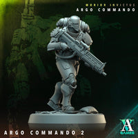 3D Printed Argo Commando by Archvillain Games