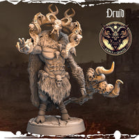 3D Printed Chaos Beast Druids by Monolith Arts
