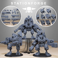 3D Printed Tarion Strike Mechs Mk1 by StationForge Miniatures