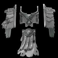 3d Printed Crimson Lords Ancient Armor Upgrade Kit by Greytide Studio