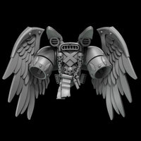 3d Printed Crimson Lords Jetpack Set by Greytide Studio