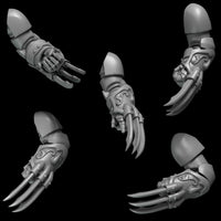 3d Printed Crimson Lords Claws x10 by Greytide Studio