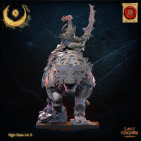 3D Printed Night Elf Hero Beast Rider by Lost Kingdom Miniatures