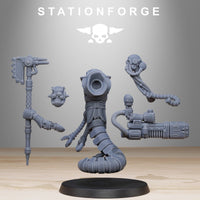 3D Printed Scavenger Serpents by StationForge Miniatures