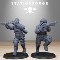 3D Printed GrimGuard Counter Terrorists by StationForge Miniatures