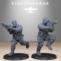 3D Printed GrimGuard Counter Terrorists by StationForge Miniatures