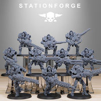 3D Printed Astronet Heavy Infantry x10 by StationForge Miniatures