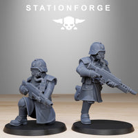 3D Printed GrimGuard Militants by StationForge Miniatures