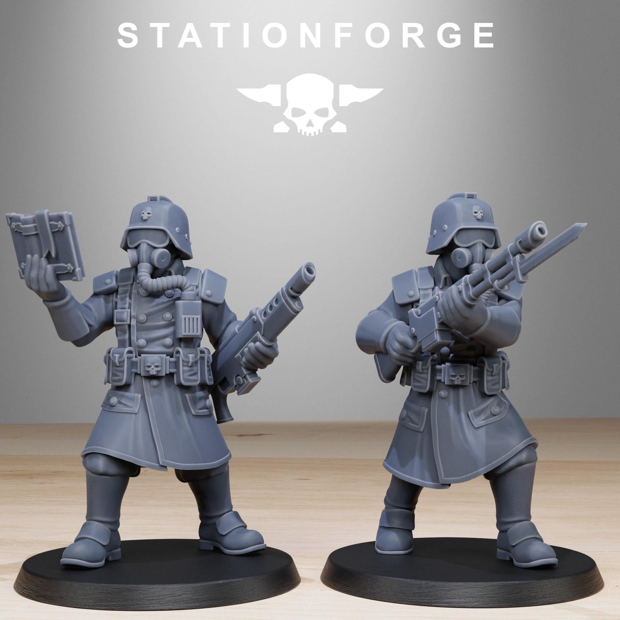 3D Printed GrimGuard Militants by StationForge Miniatures