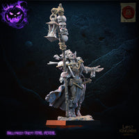 3D Printed Warlock and Daemon Familiar by Lost Kingdom Miniatures
