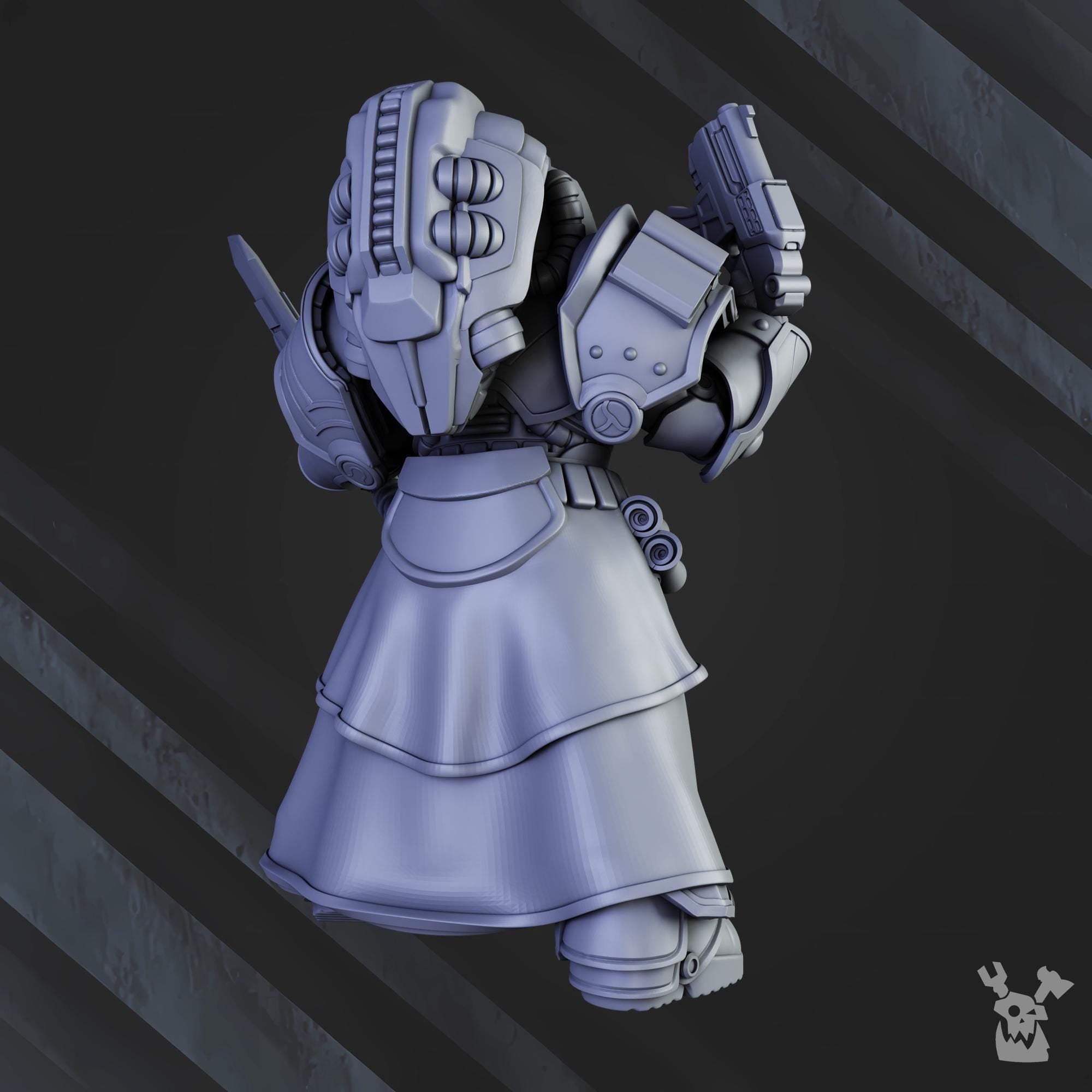 3D Printed Sir Laurence the Protector by DakkaDakka Miniatures