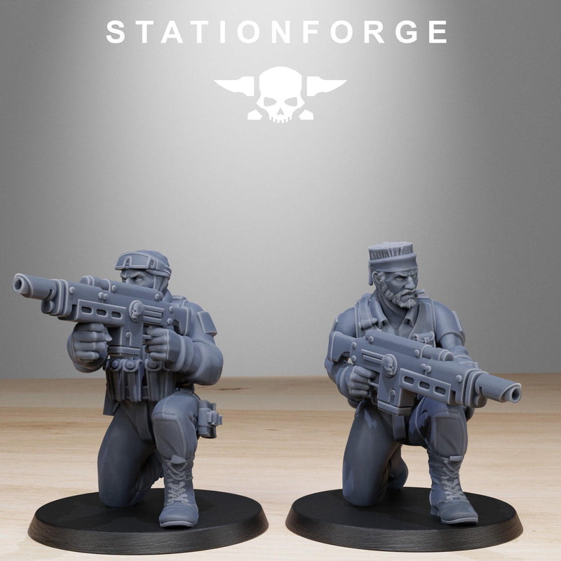 3D Printed GrimGuard Counter Terrorists by StationForge Miniatures ...