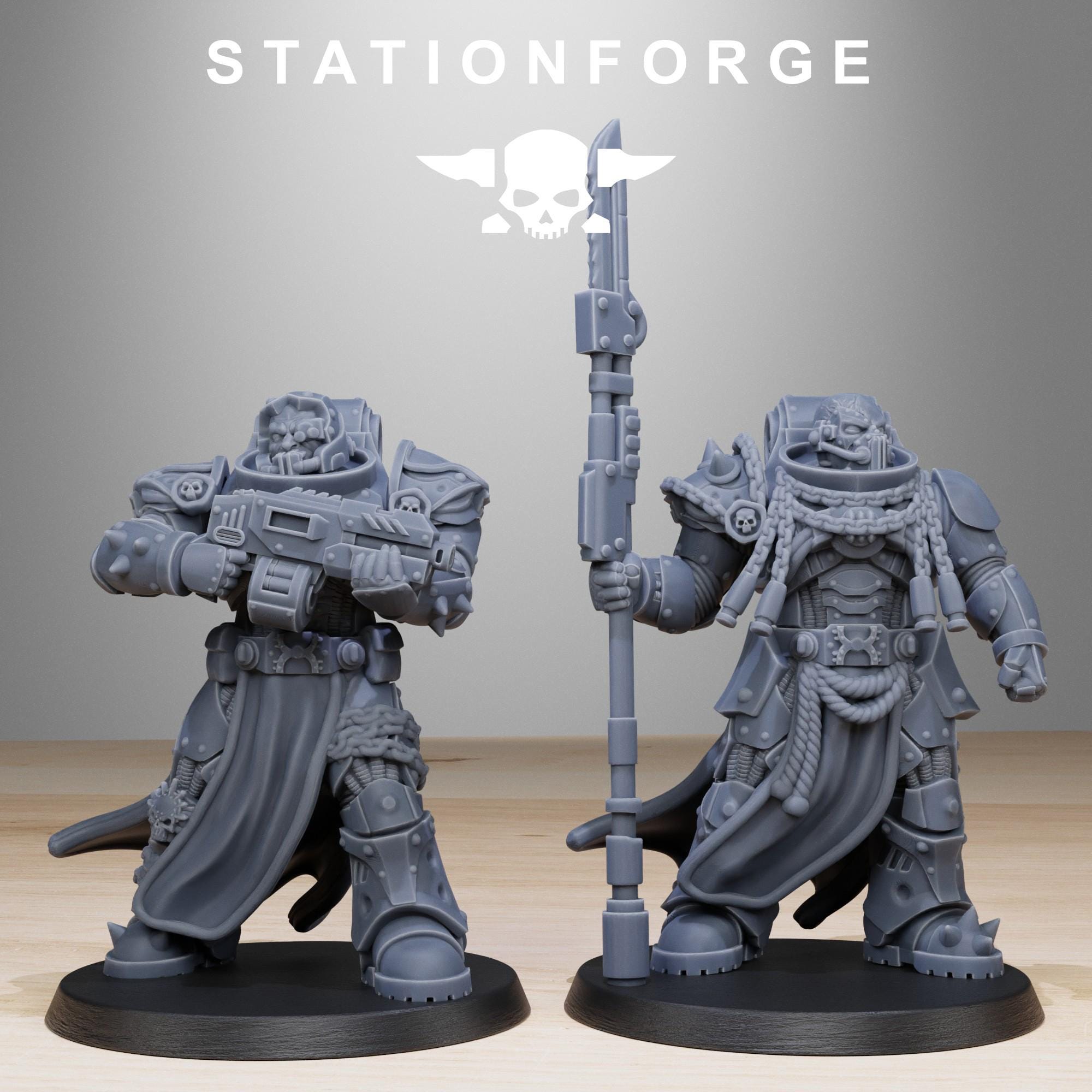 3D Printed Socratis Militants by StationForge Miniatures