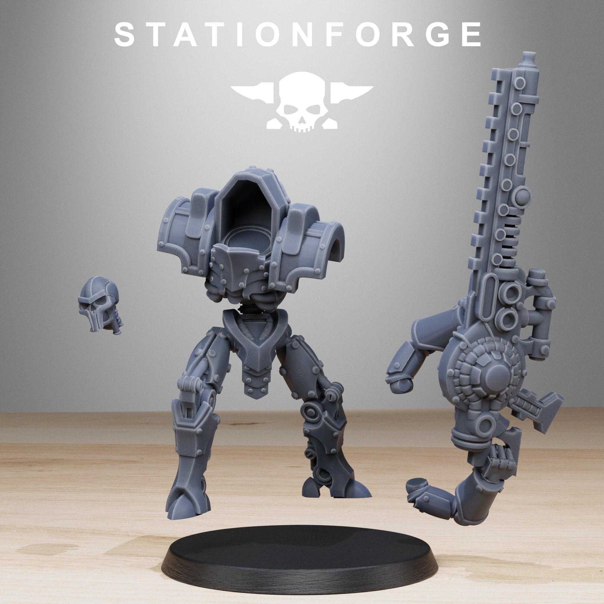 3D Printed Astronet Heavy Infantry x10 by StationForge Miniatures