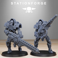 3D Printed Astronet Heavy Infantry x10 by StationForge Miniatures
