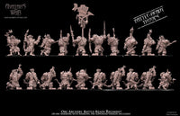 3D printed Orc Archers Regiment by Avatars of War