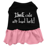 Halloween Pet Dress "Black Cats Are Bad Luck"