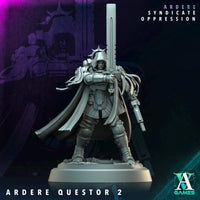 3D Printed Ardere Questor by Archvillain Games