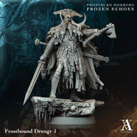 3D Printed Frostbound Drengrs by Archvillain Games