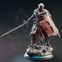 3D Printed Cursed Paladin of Vengeance by DM Stash