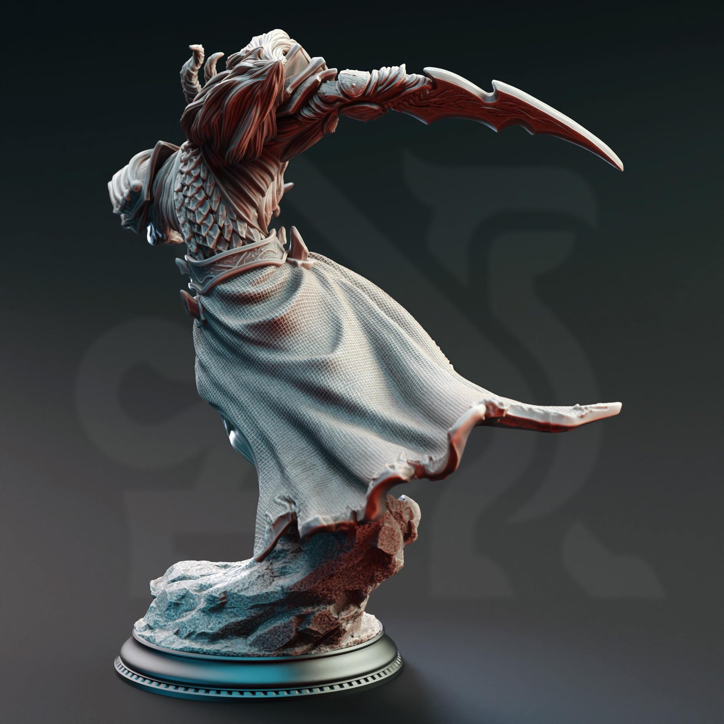 3D Printed Fallen Corrupted Angel by DM Stash