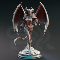 3D Printed Succubus of Broken Oaths by DM Stash