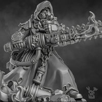3d Printed Pyro Zealot by DakkaDakka Miniatures