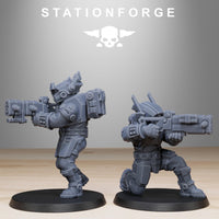 3D Printed Tarion Assault Squad x10 by StationForge Miniatures