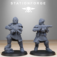3D Printed Royal Guard Patrol x10 by StationForge Miniatures