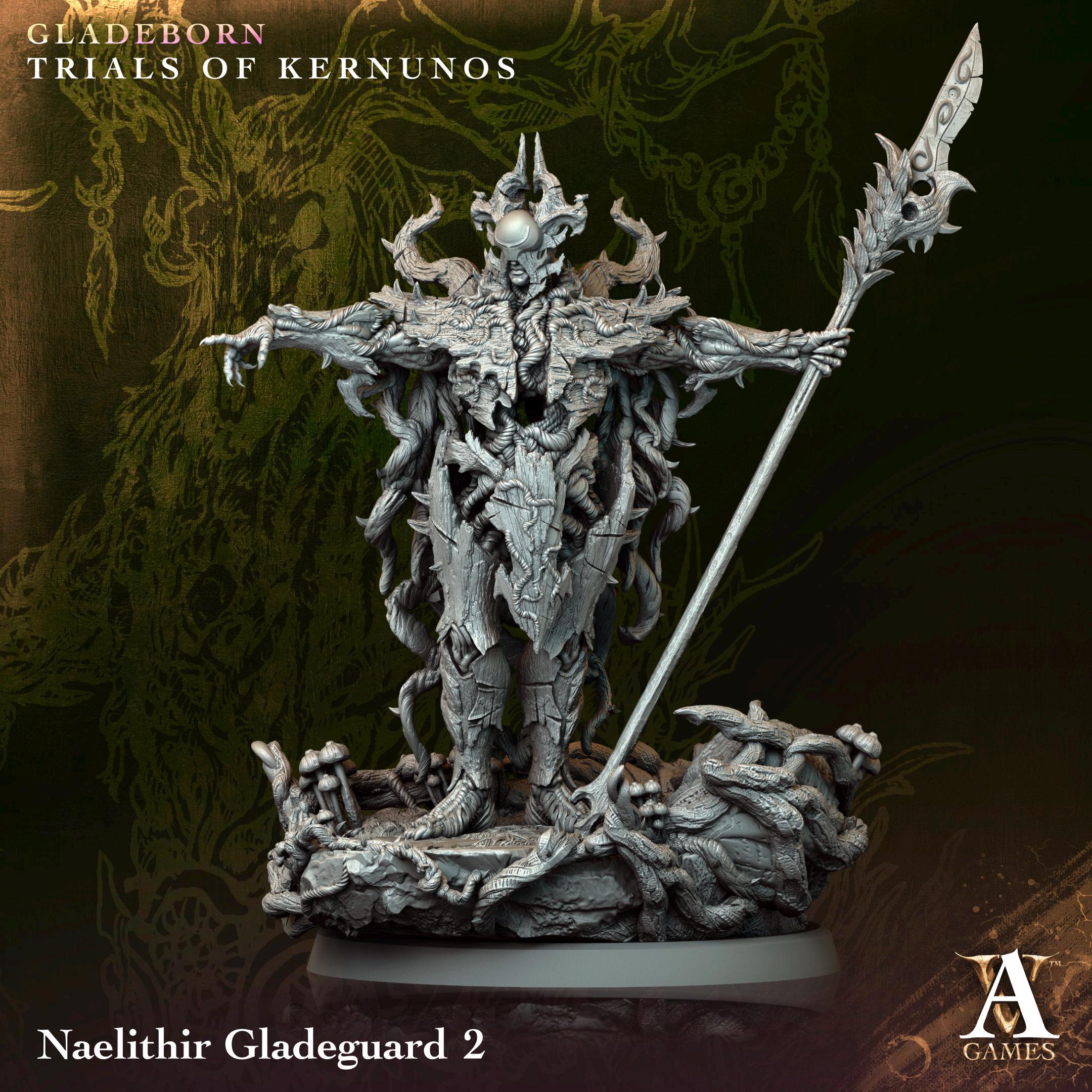 3D Printed Naelithir Gladeguard by Archvillain Games