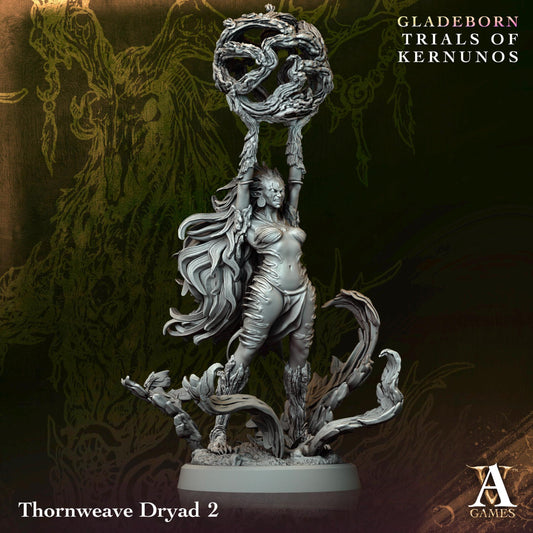 3D Printed Thornweave Dryads by Archvillain Games