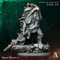 3D Printed Spore Deacons by Archvillain Games