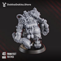 3d Printed Grimwald, the Fused Twins by DakkaDakka Miniatures